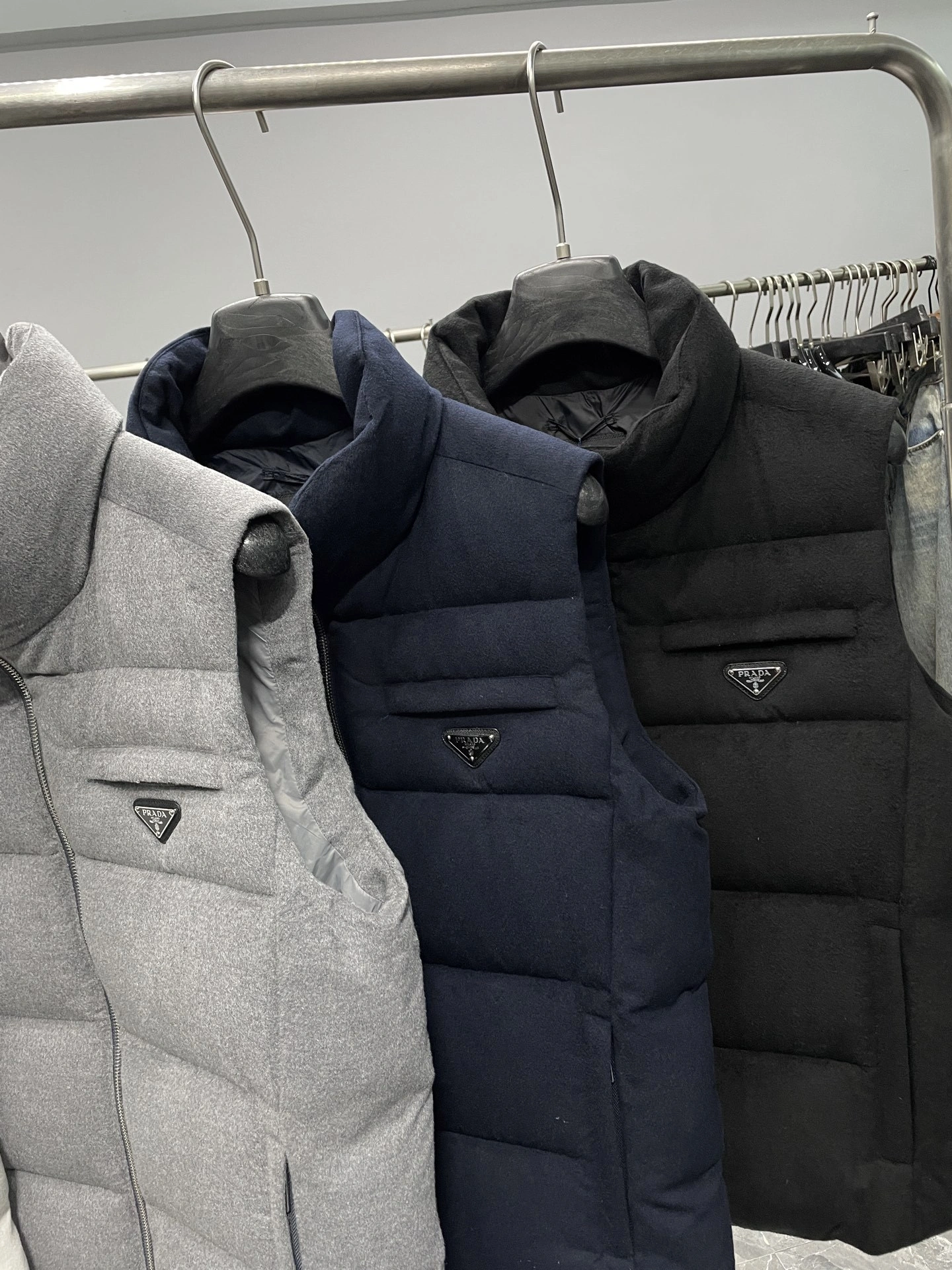 wg.luxury-- Pr141 Down jacket wool 4colour item: E-F000J1305-4